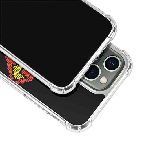 DC Comics Superman Logo Pixels iPhone 13 Pro Max Clear Case
